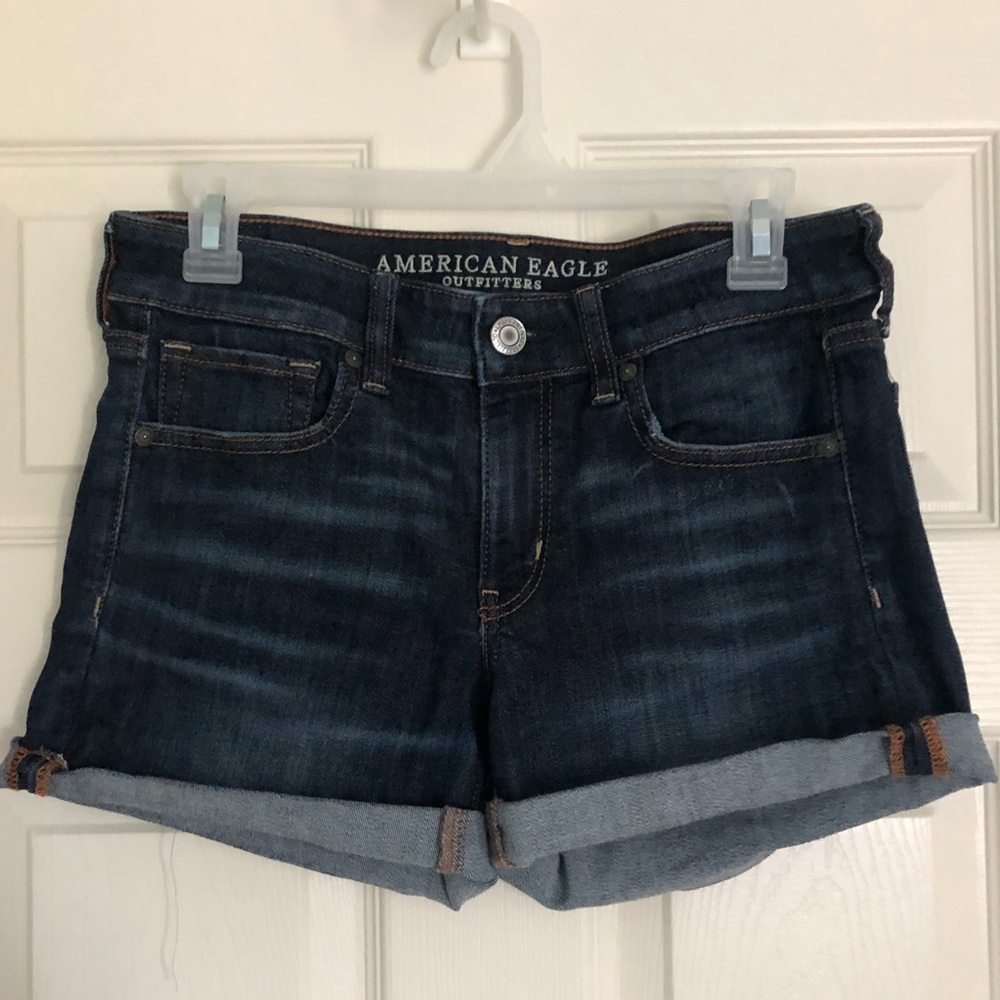 American Eagle High-Waisted Jean Shorts